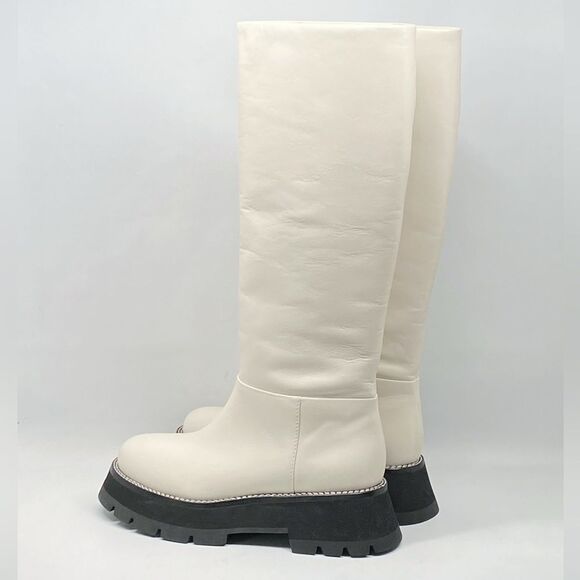 3.1 PHILLIP LIM Kate Lug-Sole Tube Boots size 38 - Picture 10 of 14